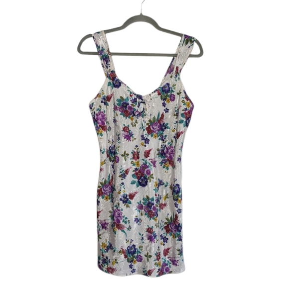 Adonna Other - VTG Adonna Floral Slip Lingerie Dress Nature